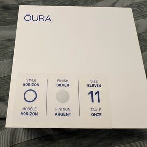 Oura Silver Horizon Ring